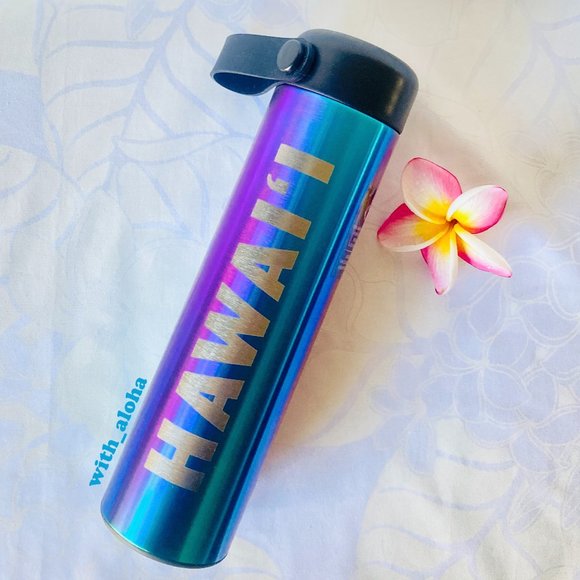 Starbucks Accessories - New💙Starbucks HAWAII Oil Slick Insulated Tumbler
